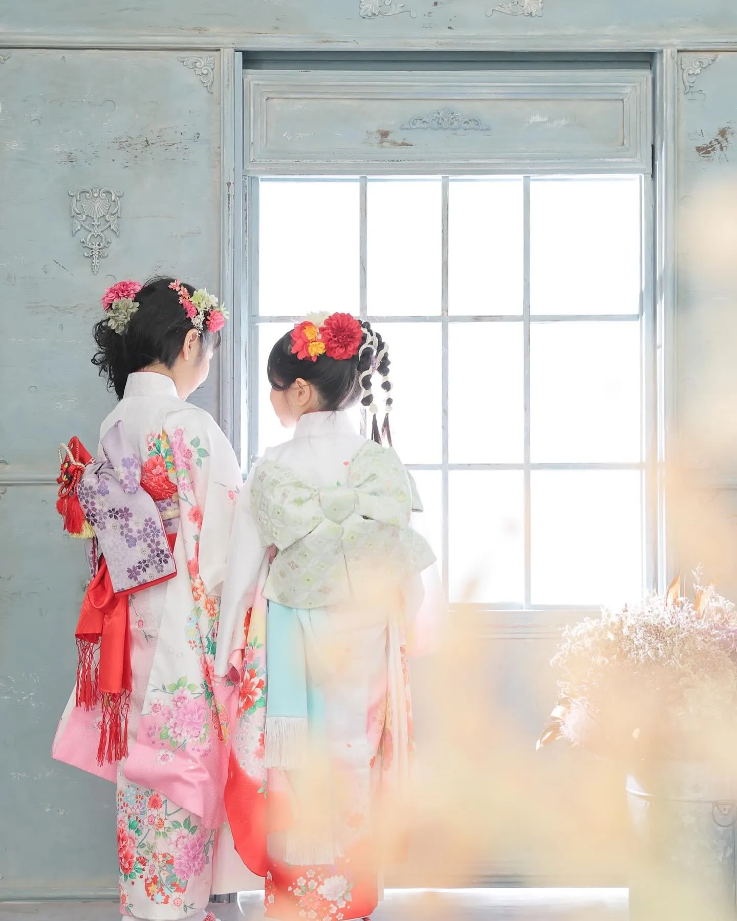 可愛い姉妹の七五三