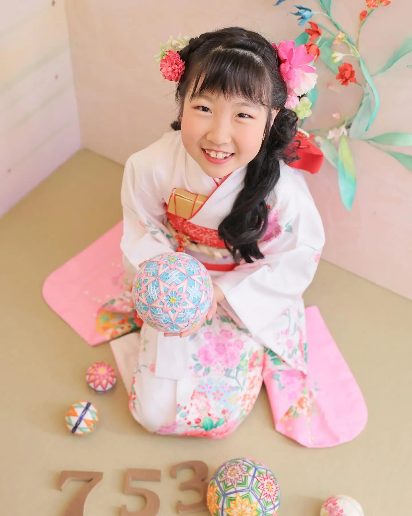 可愛い姉妹の七五三