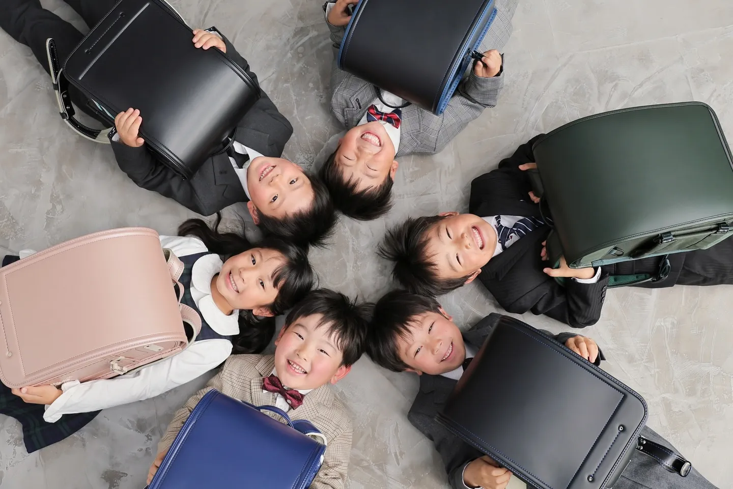 友達とランドセル撮影📸