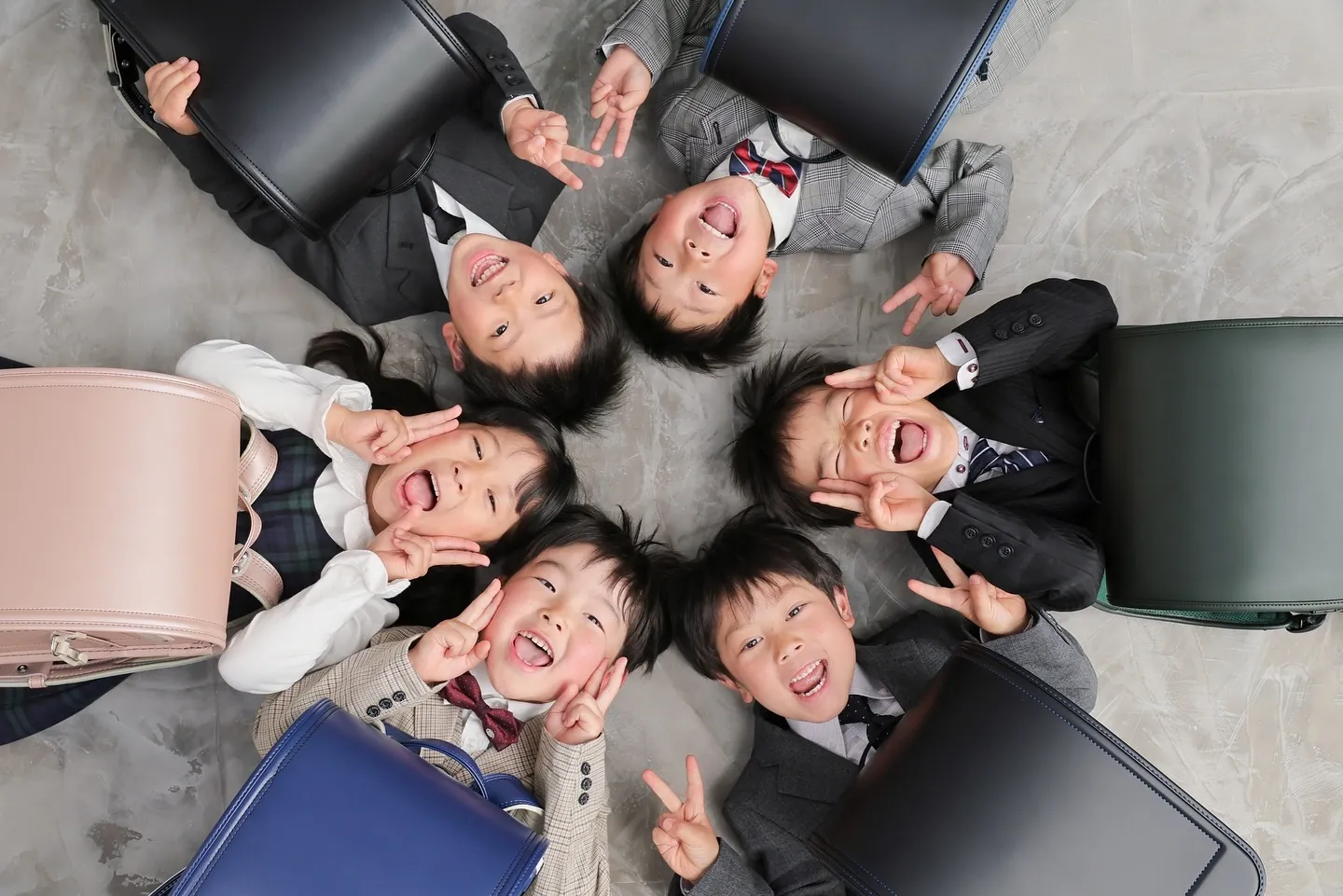 友達とランドセル撮影📸