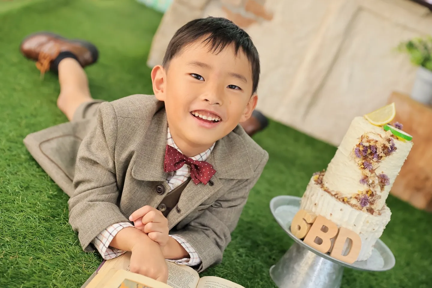 誕生日とランドセル撮影🎒＋🎂