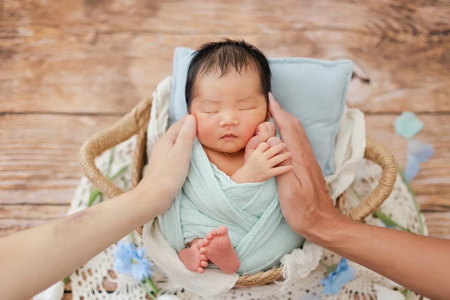 新生児の男の子👶🏻💙