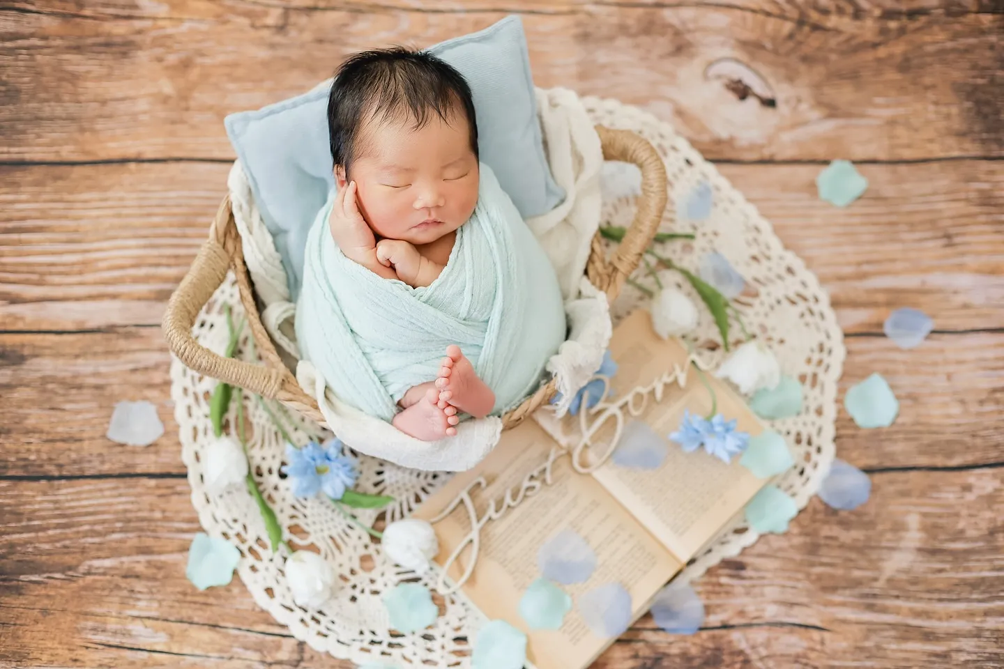 新生児の男の子👶🏻💙