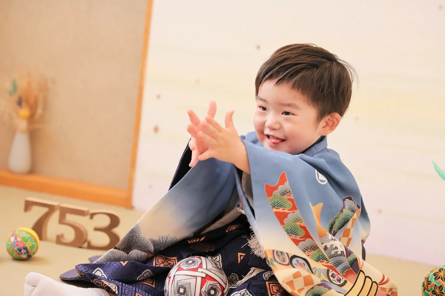 3歳の753撮影✨️