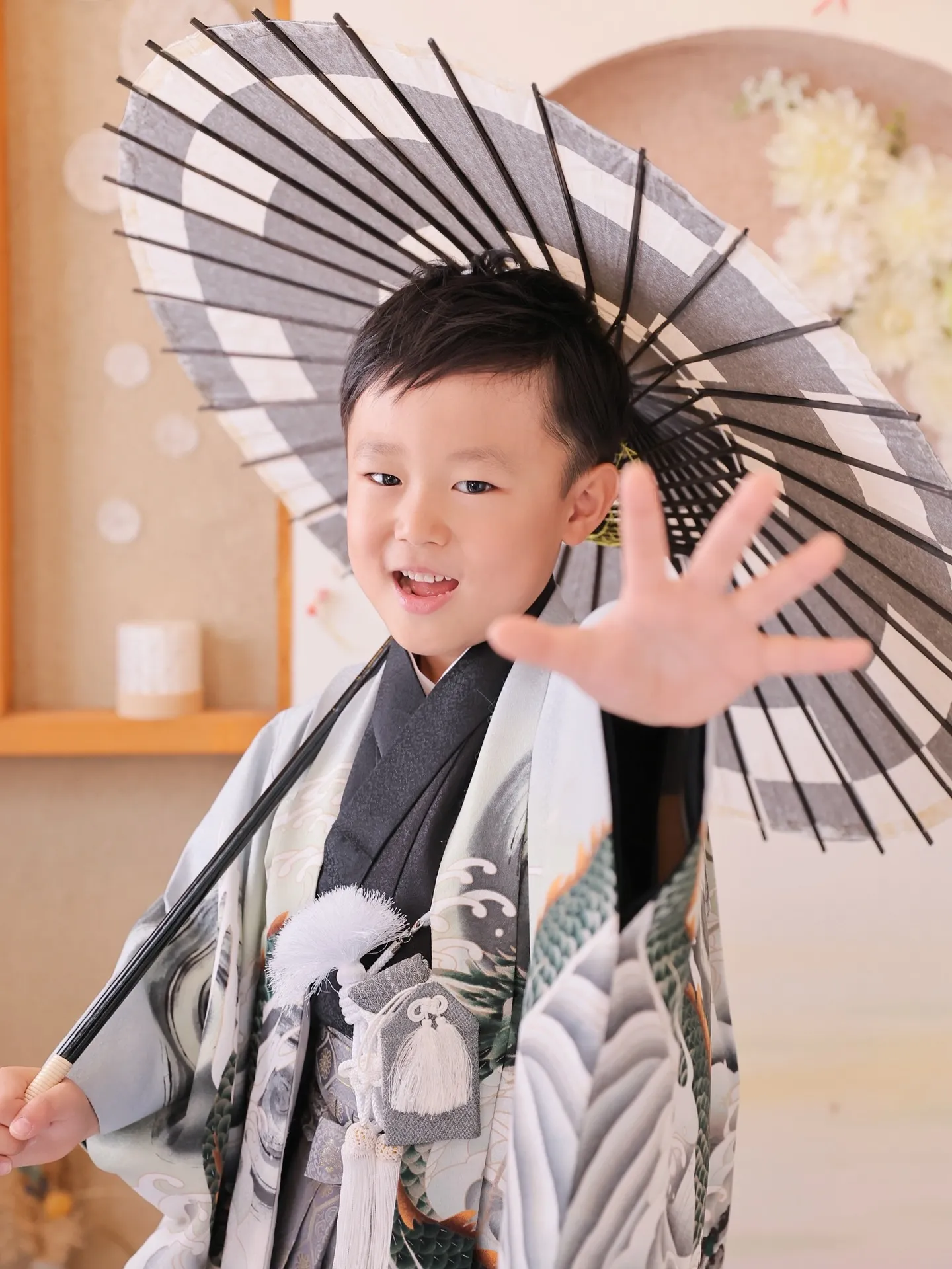 7歳と5歳の七五三撮影👘