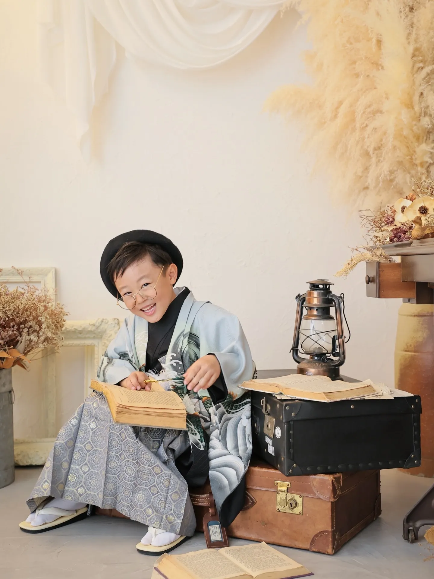 7歳と5歳の七五三撮影👘