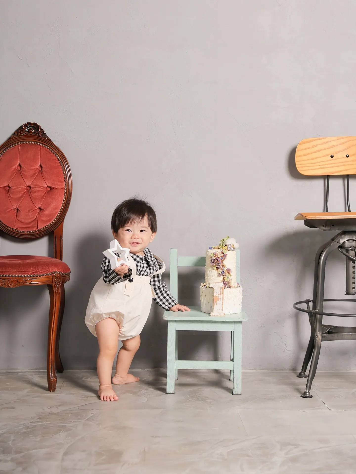 1歳のお誕生日ケーキ🎂🎉