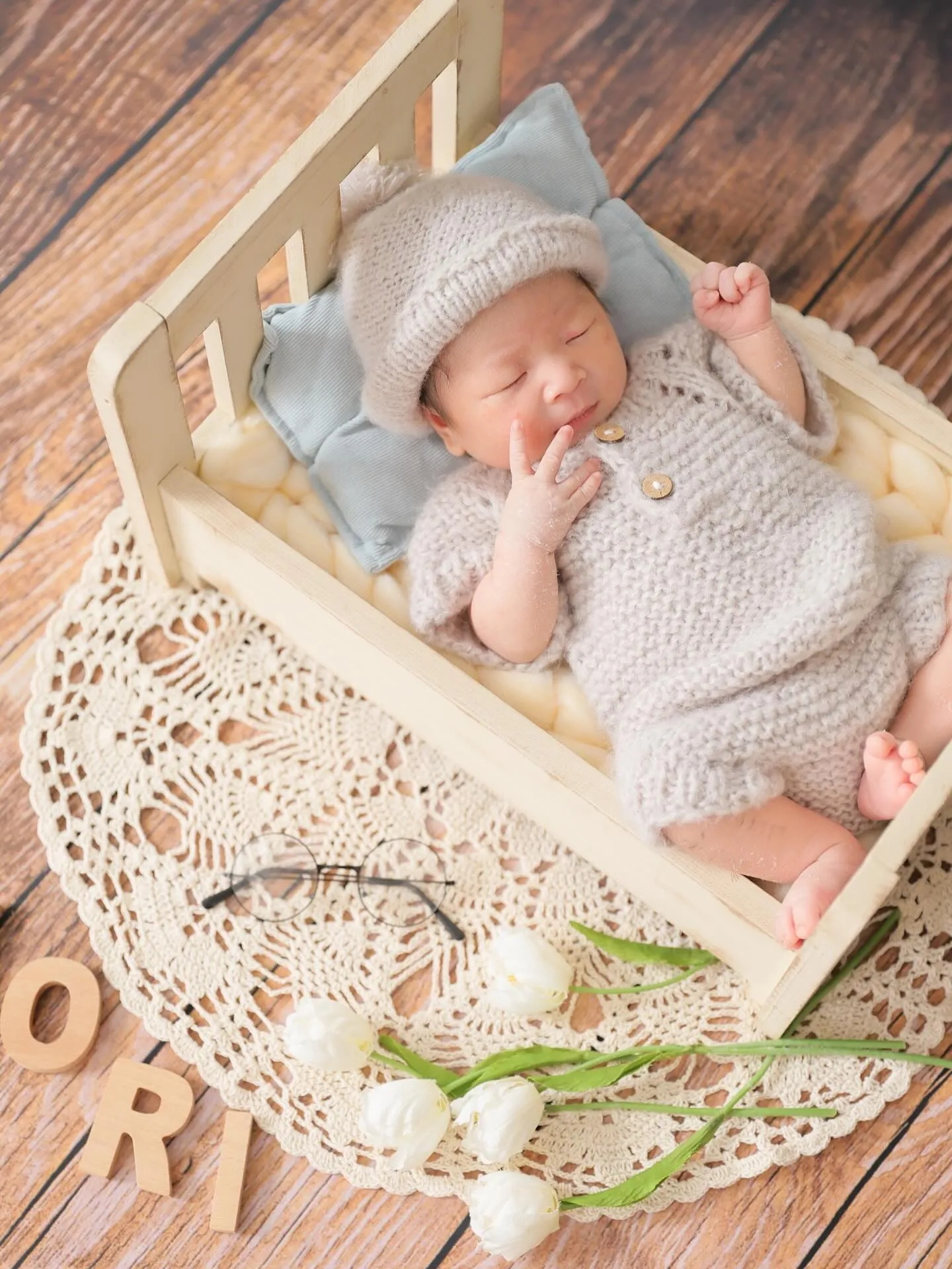 スタジオで撮るニューボーンフォト🧸👶🏻‪‪