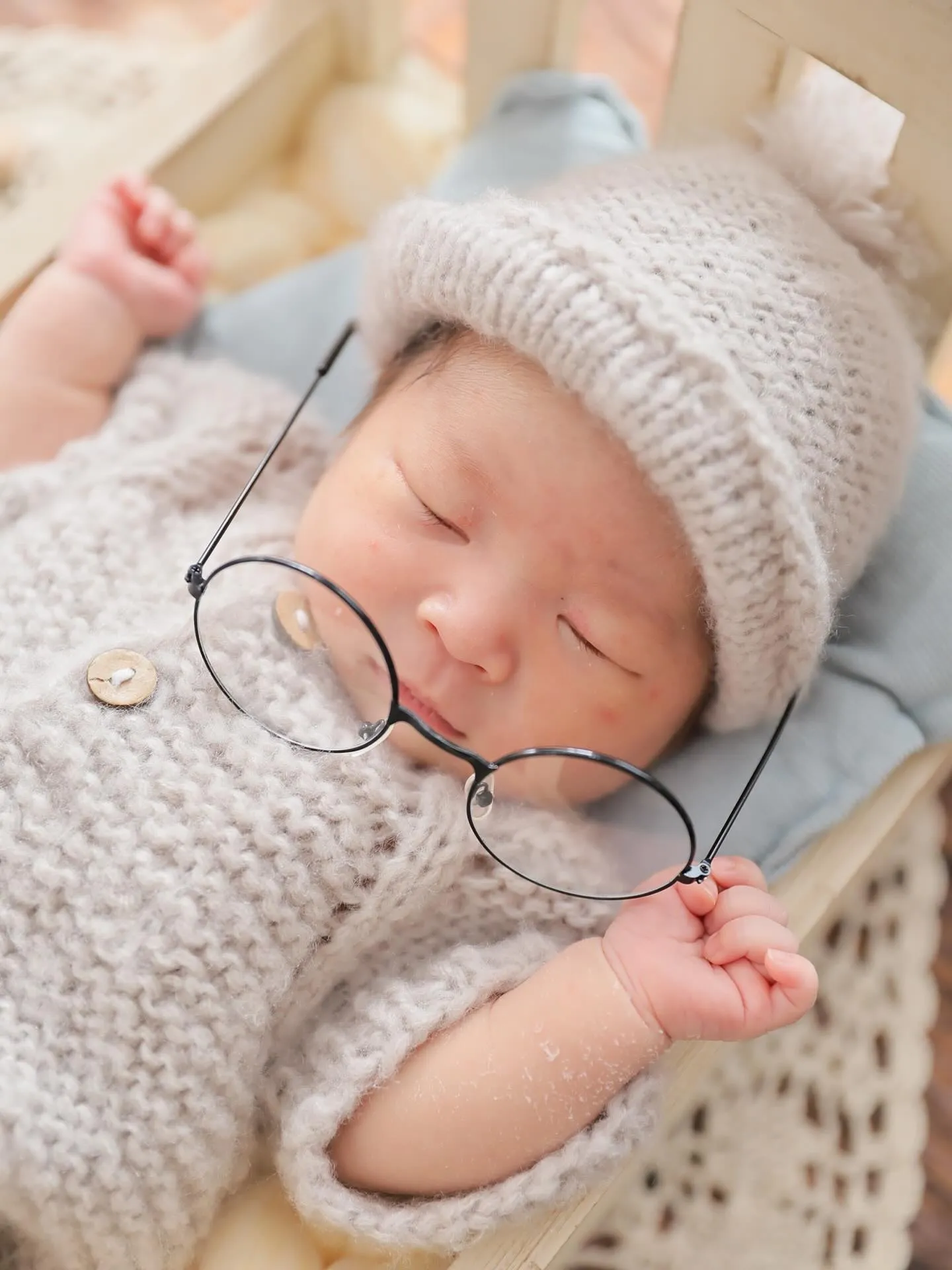 スタジオで撮るニューボーンフォト🧸👶🏻