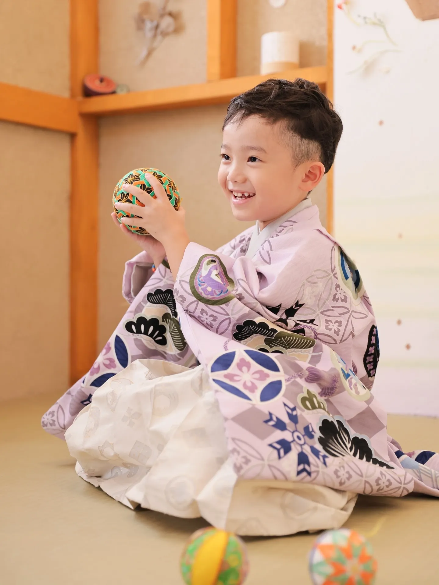 5歳のお祝いに来てくれた男の子！👦🏻⭐️