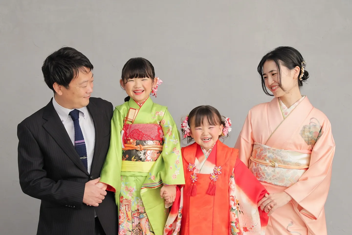 家族みんなで七五三のお祝い㊗️
