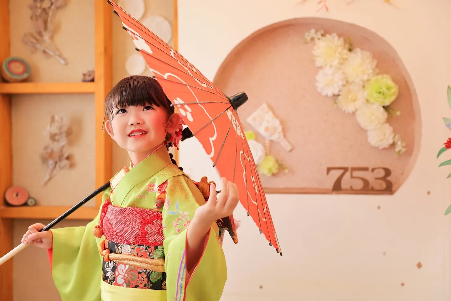 家族みんなで七五三のお祝い㊗️