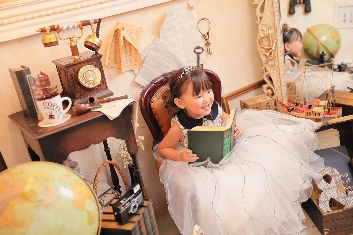 主役2人の七五三撮影