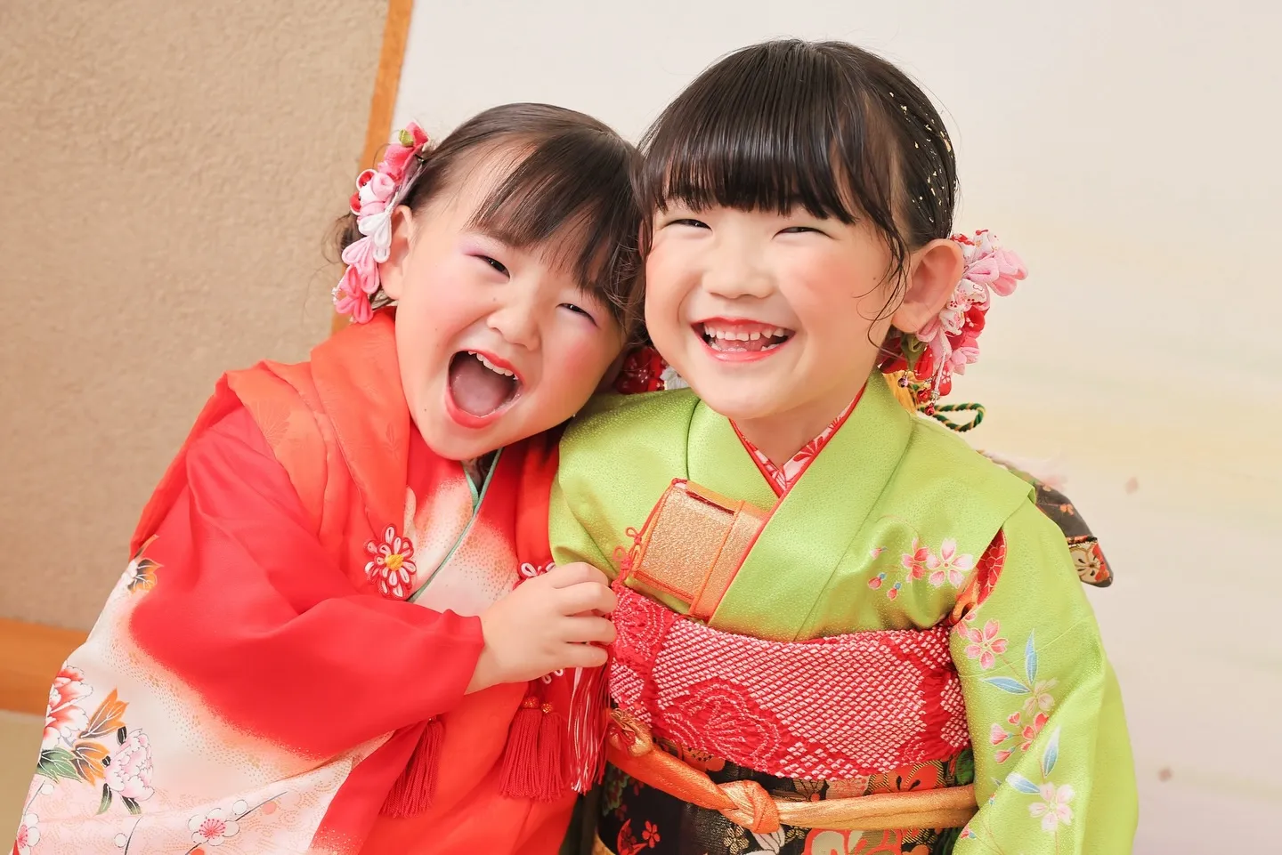 主役2人の七五三撮影