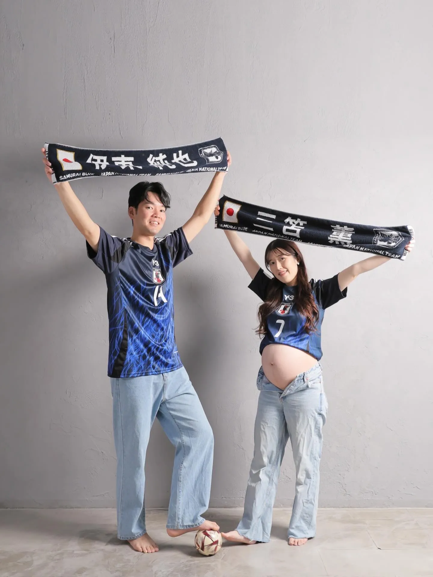 ワンちゃん🐶も一緒にマタニティフォト📸