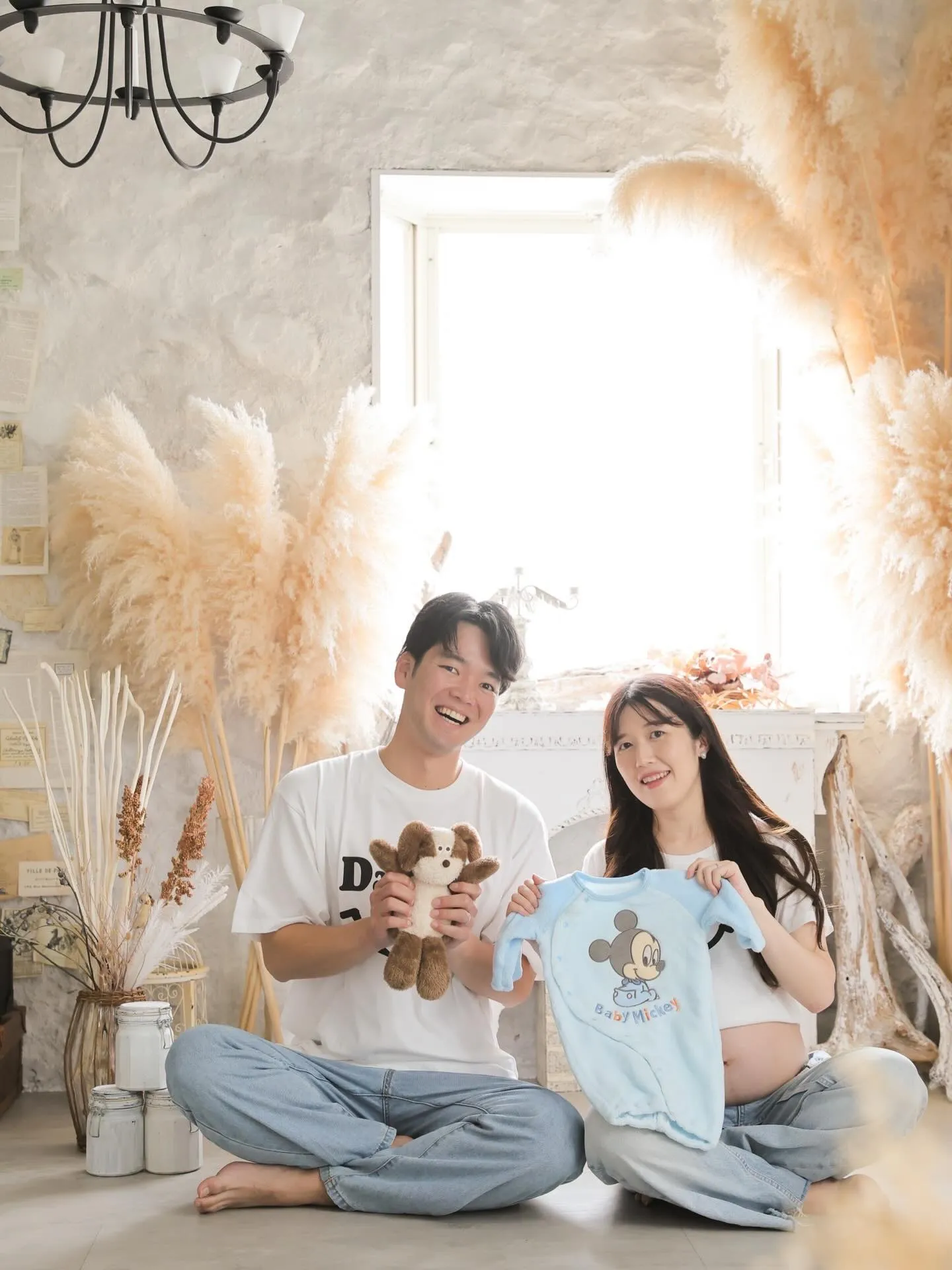 ワンちゃん🐶も一緒にマタニティフォト📸