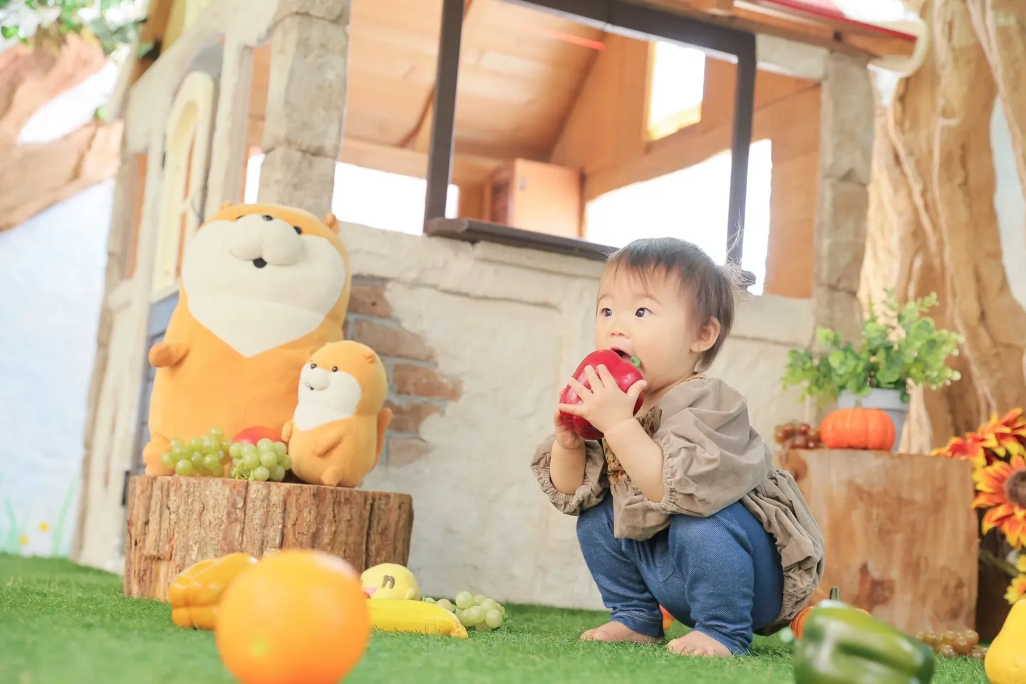 たくさんのグッズとお祝い撮影📸