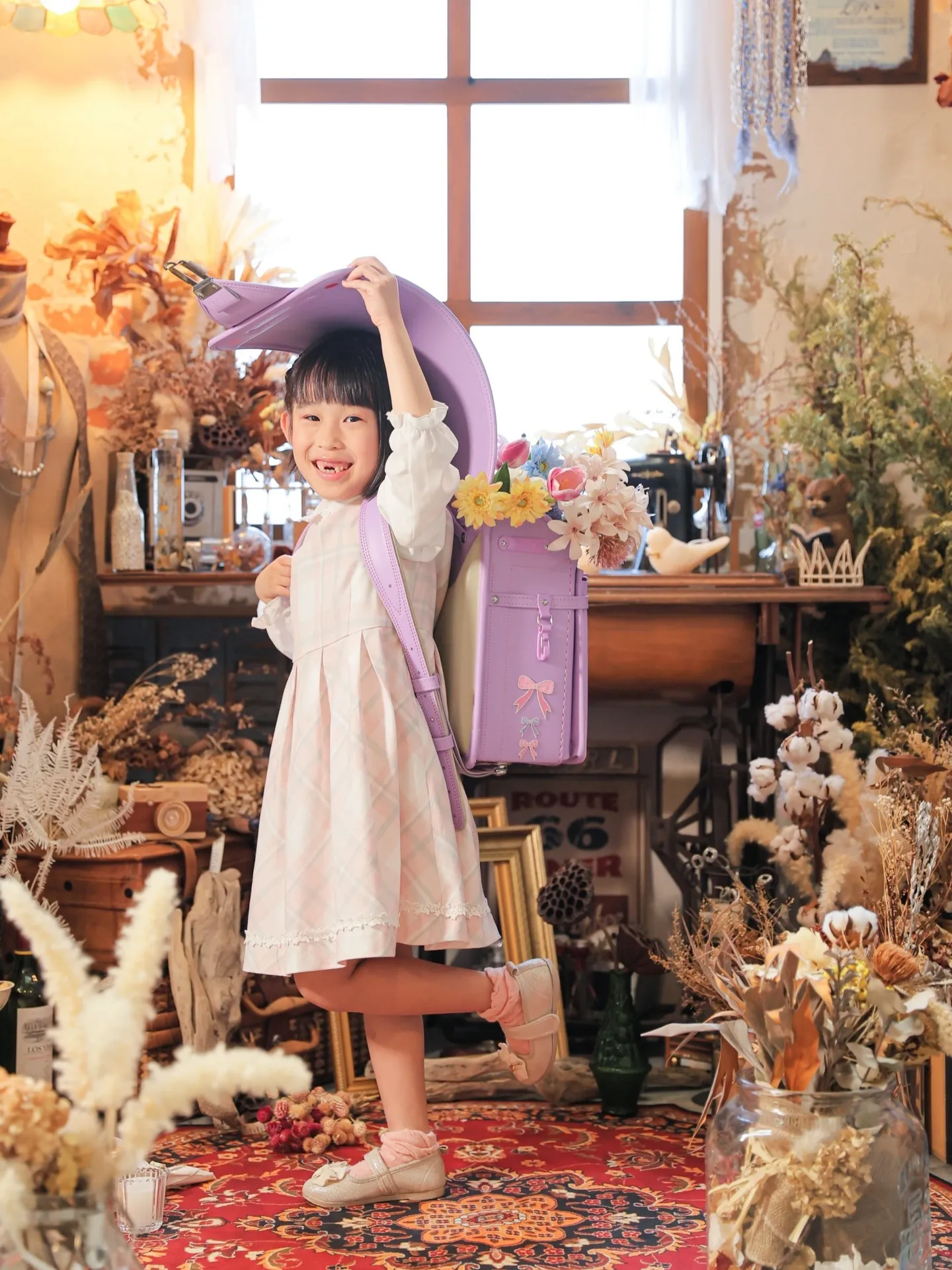 ランドセル姿の記念写真📸🌸