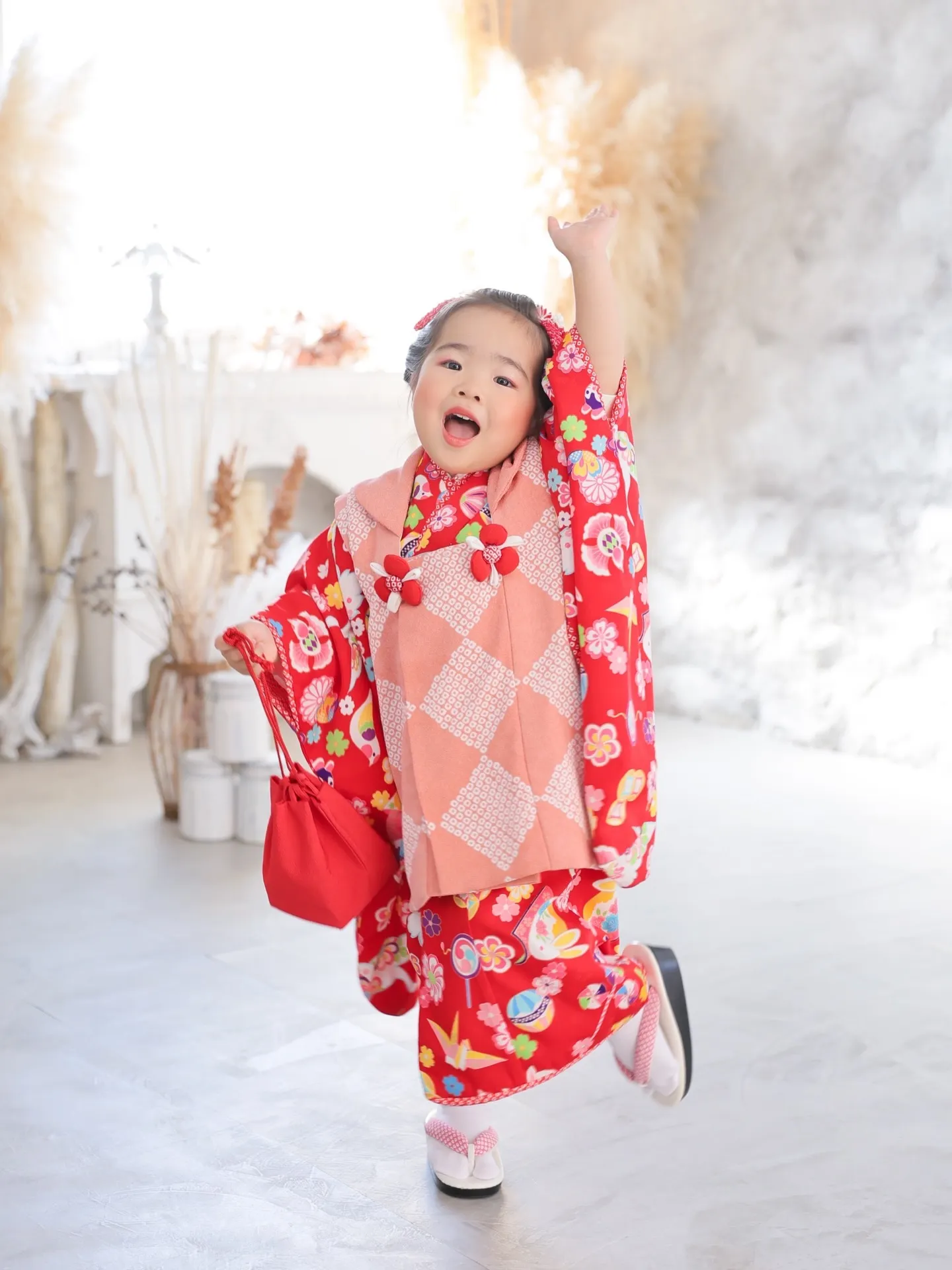 【 👘お着物×森背景🌳 】