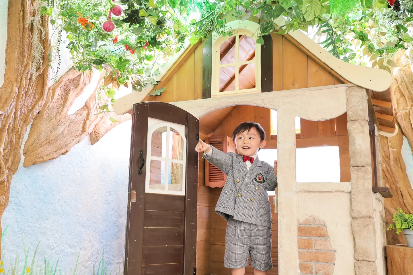 { 七五三 洋風アレンジ✨️}