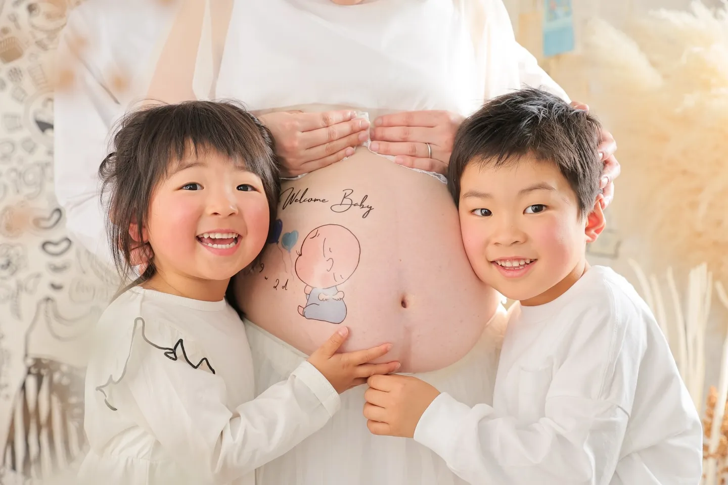 家族みんなでマタニティ撮影✨️📸