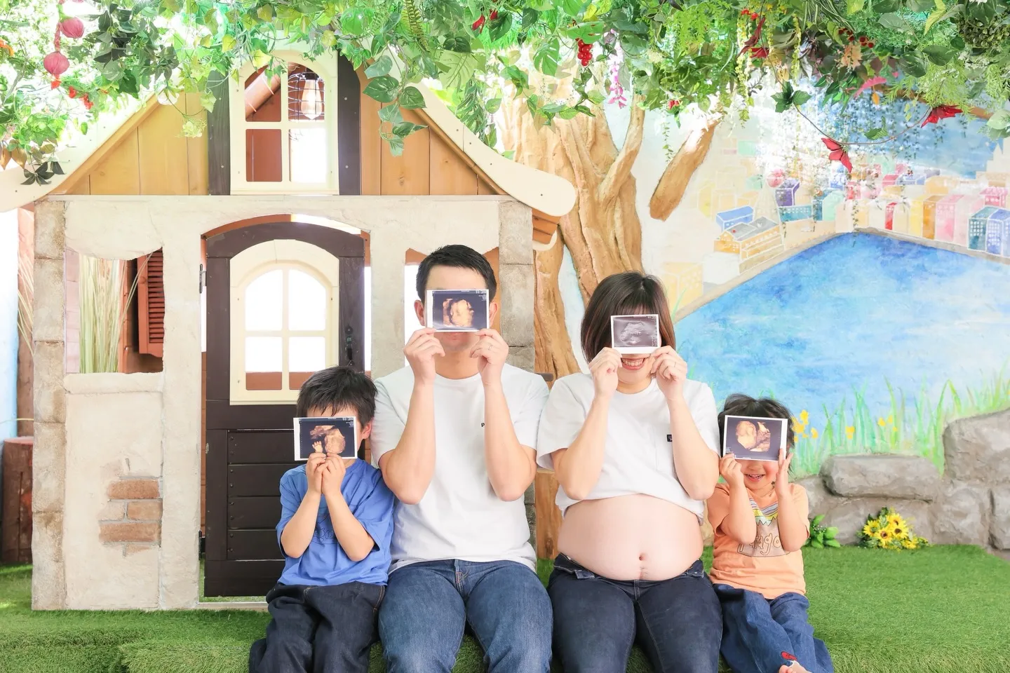 家族みんなでマタニティ撮影✨️📸