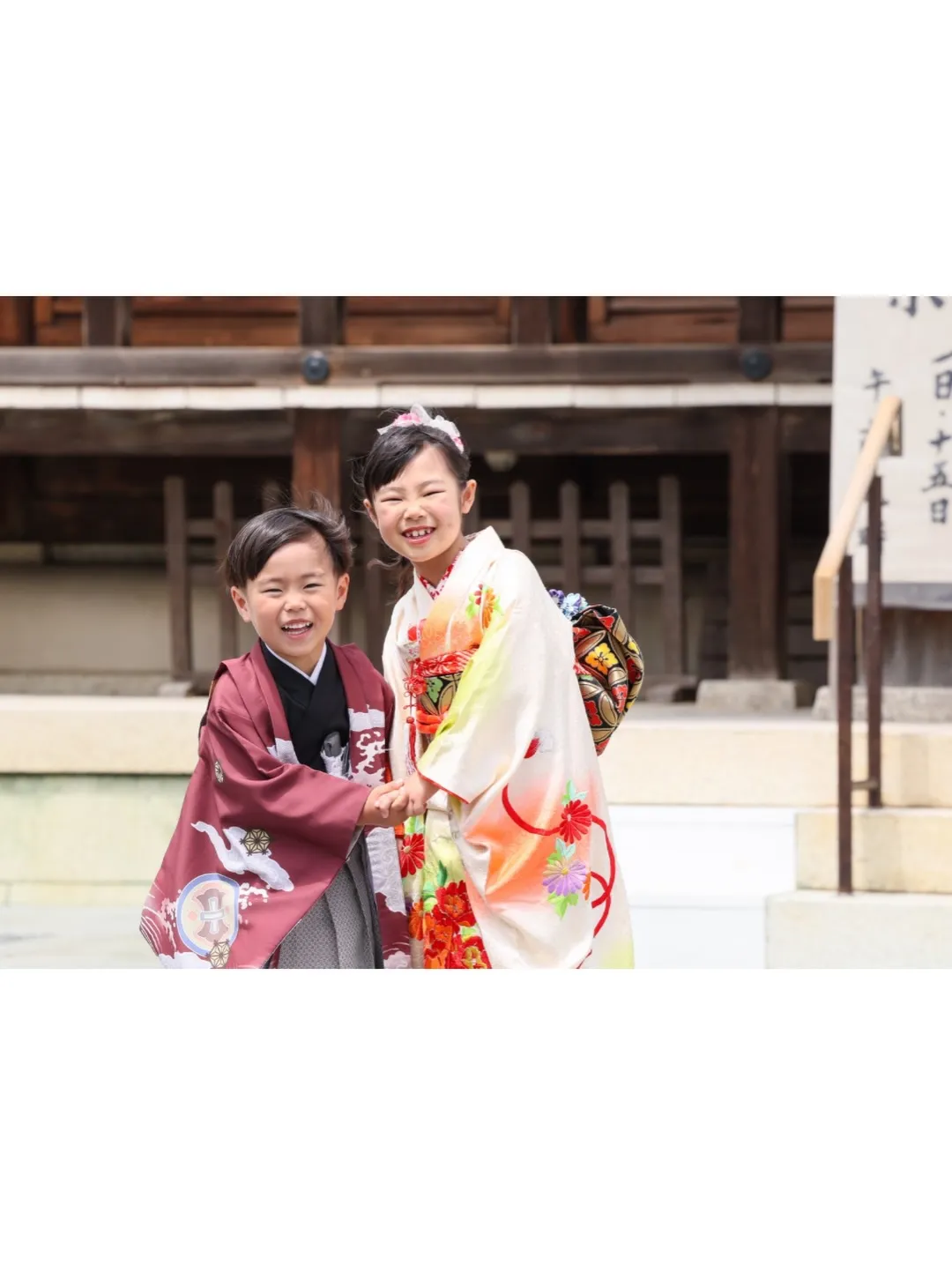 七五三ロケーション撮影
