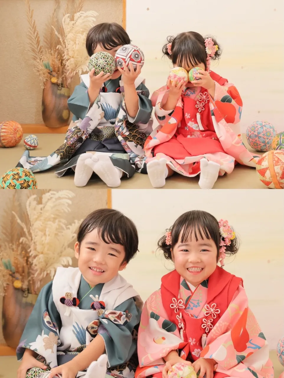 ✨️双子ちゃんの七五三撮影✨️